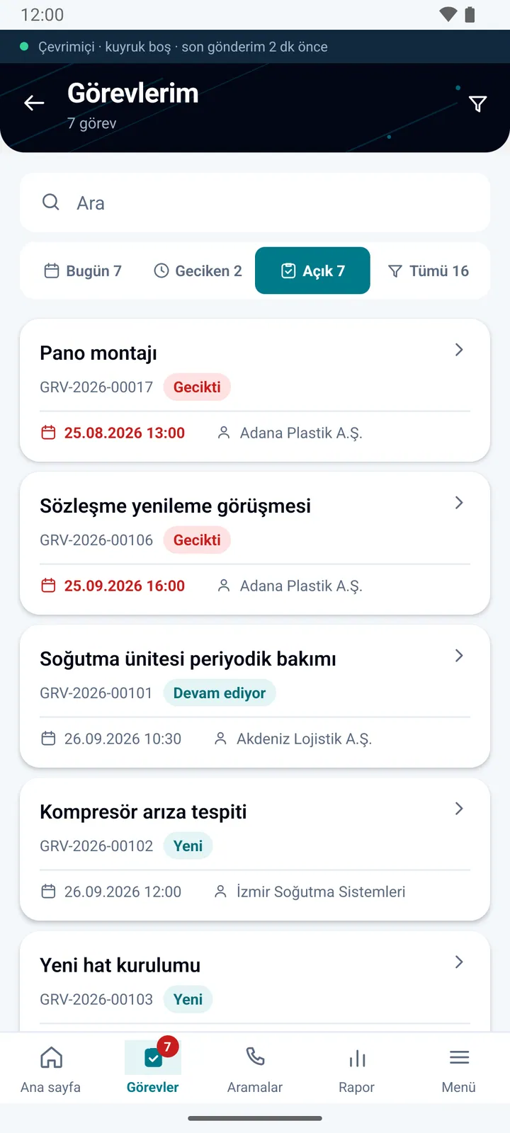 Spoud — Görevlerim